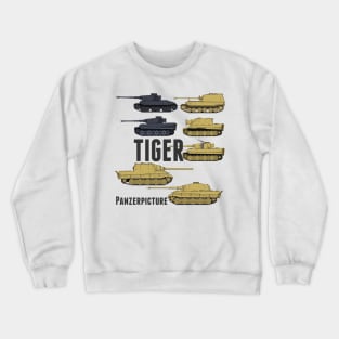 Tiger T-Shirt Crewneck Sweatshirt